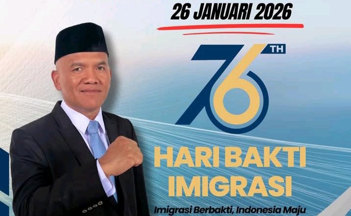 KELUARGA BESAR RUTAN KELAS IIB KABANJAHE UCAPKAN SELAMAT HARI BAKTI IMIGRASI KE-76