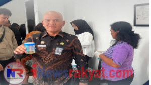 “Komitmen Rutan Kabanjahe Bersih Narkoba, Pegawai dan Warga Binaan Jalani Tes Urine Bersama BNNK Karo”