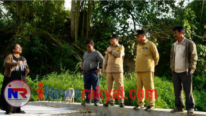 Bupati Karo dan Wakil Bupati Karo Tinjau Hasil Pembangunan Saluran Drainase Tigapanah