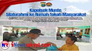Kapolsek Munte Silaturahmi ke Rumah Tokoh Masyarakat
