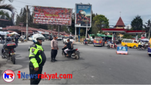 Libur Nasional, Polres Tanah Karo Siagakan Personel di Jalur Wisata Berastagi