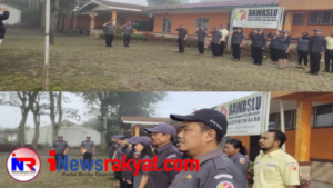 Ketua Bawaslu Karo Pimpin Apel Pagi, Tekankan Aktifitas dan Kesehatan untuk Optimalisasi Pengawasan Pemilu
