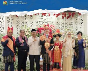 Bupati Karo Hadiri Pernikahan Putra Ricardo Sembiring Milala di Medan