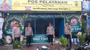 Polres Tanah Karo Cek Kesiapan Pos Pengamanan Ops Ketupat Toba 2026, Antisipasi Arus Mudik dan Wisata