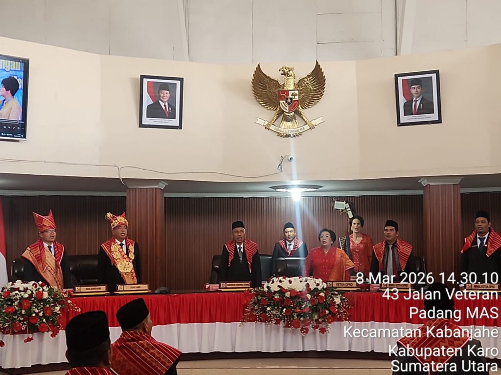 Rapat Paripurna DPRD Peringati Hari Jadi ke-80 Kabupaten Karo