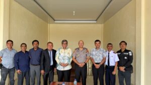 Kapolres Tanah Karo Terima Audiensi Lembaga Aras Nasional Bahas Rencana Paskah Oikumene