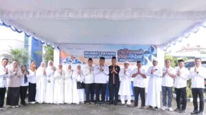Wakil Bupati Dairi Lepas 10 Calon Jamaah Haji Ikuti Manasik di Medan