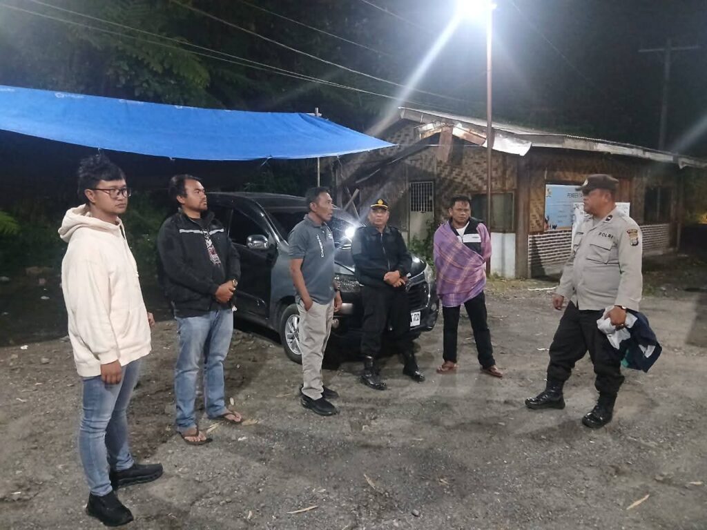 Polsek Berastagi Monitoring Antisipasi Pungli di Simpang Doulu, Situasi Aman Kondusif
