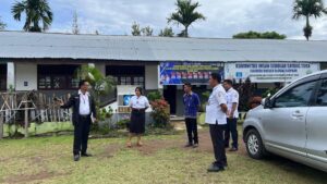 KASI SMA CABDIS WILAYAH IV TINJAU ASESMEN SEKOLAH DI SMAN 1 KUTABULUH