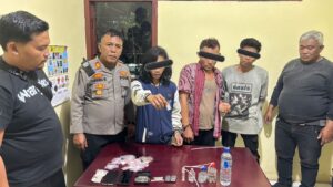 Laporan Warga ke Call Center 110 Berbuah Penindakan, Tiga Terduga Penyalahguna Narkoba Diamankan di Huntap Ture-ture