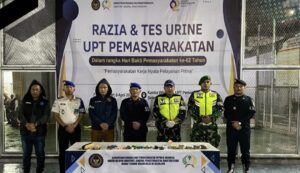 Sinergi Tanpa Kompromi: Rutan Kabanjahe Bersama TNI, Polri, dan BNN Gelar Razia Blok Hunian