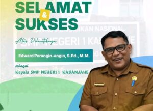 Inspiratif! Edward Perangin-angin Resmi Pimpin SMP Negeri 1 Kabanjahe