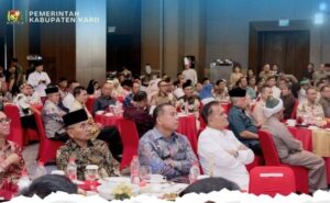 Bupati Karo Hadiri Halal Bihalal Yayasan Gerakan Sumut Bergiat dan IKA MSP FISIP USU