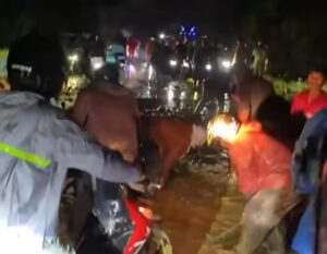 LONGSOR MELANDA JALAN MEDAN-BERASTAGI, LALU LINTAS SEMBAHE-SIBOLANGIT MEMADAT