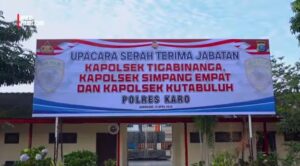 Tiga Kapolsek Baru Dilantik, Polres Karo Perkuat Pelayanan Prima dan Kamtibmas