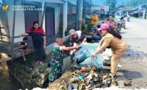 Keluhan Warga di Facebook Langsung Ditindak, Parit Tersumbat di Lau Baleng Dibersihkan
