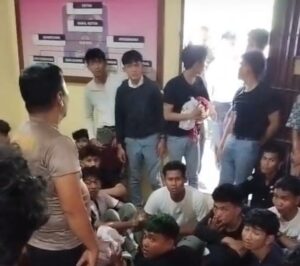Gempar! Puluhan Pelajar Konvoi Ugal-ugalan dari Delitua Menuju Biru-Biru, Polisi Bertindak Cepat