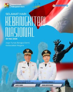 Pemkab Karo Peringati Hari Kebangkitan Nasional ke-118 dengan Semangat Menjaga Generasi Bangsa