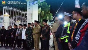 Bupati Karo Lepas Pawai Takbiran Iduladha 1447 H, Gema Takbir Bergema Meriah di Kota Kabanjahe