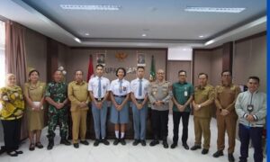 Bupati Karo Terima Audiensi Calon Paskibraka, Satu Siswi Karo Lolos Seleksi Menuju Tingkat Nasional