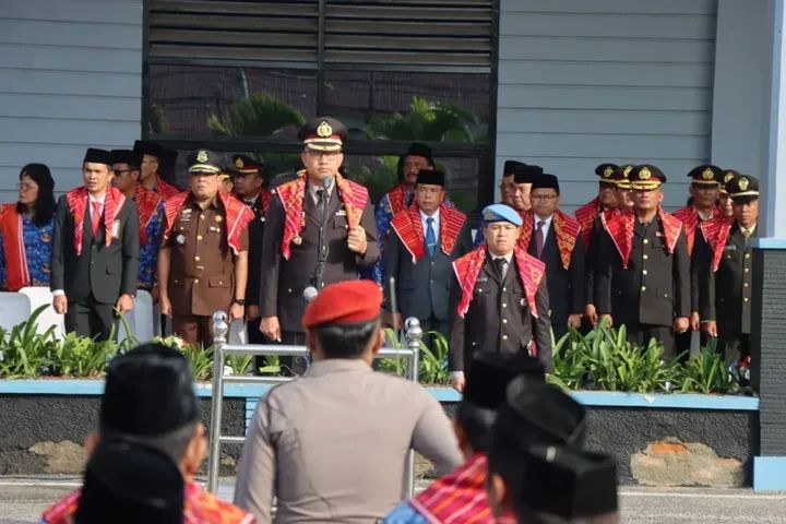 Hari Lahir Pancasila di Karo, Kapolres Karo Tegaskan Semangat Persatuan Harus Terus Menyala