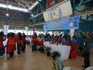 Babinsa Koramil 03/Berastagi Hadiri Monitoring Lomba Desa Percontohan Pola Asuh Anak dan Remaja Tingkat Provinsi 2026