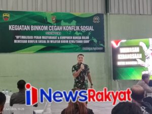 Kodim 0205/Tanah Karo Gelar Binkom Cegah Konflik Sosial, Perkuat Sinergi Masyarakat dan Komponen Bangsa