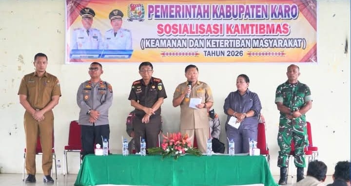Tujuh Kecamatan Deklarasikan Komitmen Bersama, Pemkab Karo Perkuat Keamanan dan Ketertiban Masyarakat