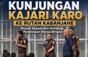 Kunjungan Kajari Karo ke Rutan Kabanjahe, Wujud Kepedulian terhadap Pembinaan Warga Binaan