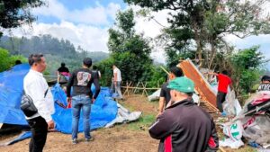Barak Diduga Tempat Konsumsi Sabu Yang Viral di Medsos Digerebek, Satresnarkoba Polres Karo Bakar Lokasi