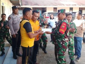 Camat dan Koramil 07/Juhar Beri Kejutan HUT Bhayangkara ke-80, Pererat Sinergi Bersama Polsek Juhar
