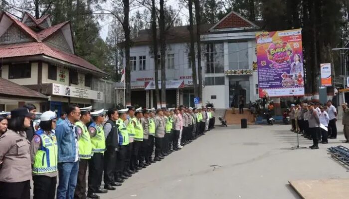 Polres Karo Matangkan Pengamanan Pesta Bunga dan Buah 2026, Rekayasa Lalu Lintas Disiapkan