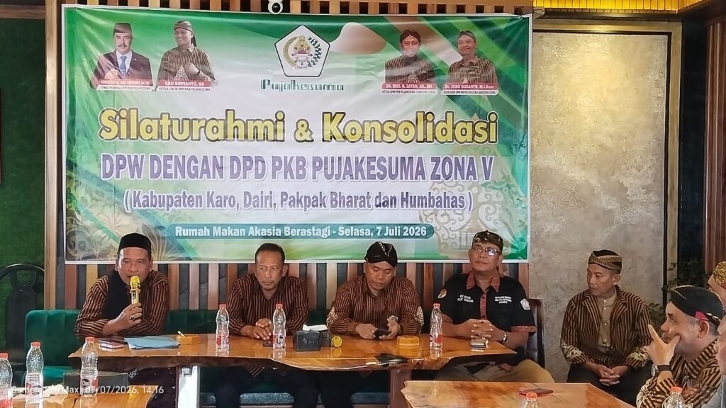Jelang Mubes VI, DPW PKB Pujakesuma Konsolidasi Zona V di Berastagi