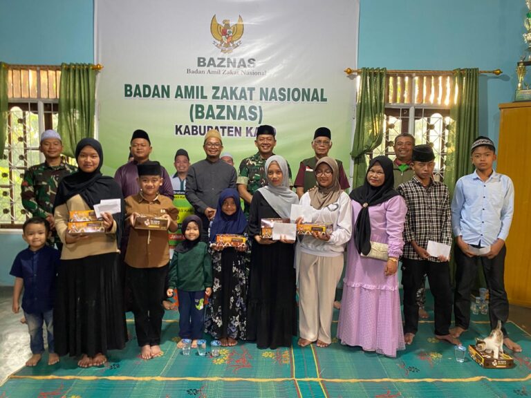 Berbagi Kasih untuk Anak Yatim, Baznas Kabupaten Karo Salurkan Amanah Muzaki