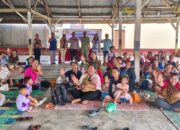Polsek Tigapanah Edukasi Warga Desa Suka tentang Pencegahan Stunting