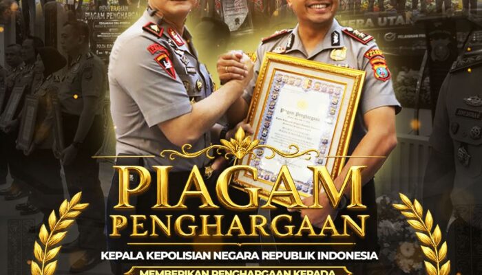 Polres Karo Raih Penghargaan Kapolri, Pelayanan Prima Berbuah Predikat Wilayah Bebas Korupsi