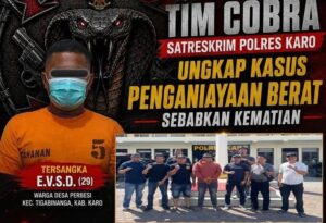 Bentuk Tim Cobra, Kasat Reskrim Baru Polres Karo Pimpin Ungkap Kasus Menonojol Penganiayaan Berat Sebabkan Kematian
