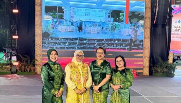 Ketua TP PKK Dairi Hadiri Peringatan Hari Kesatuan Gerak PKK ke-54 Di Makassar
