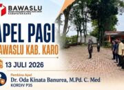 Bawaslu Karo Perkuat Solidaritas dan Peran Keluarga Lewat Apel Pagi Sambut Tahun Ajaran Baru