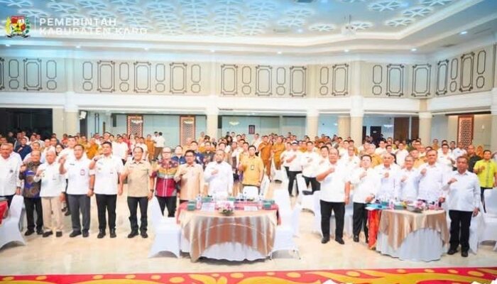 Bupati Karo Tegaskan Komitmen Pengelolaan Dana TKD yang Transparan dan Tepat Sasaran di Rakor Pemprov Sumut