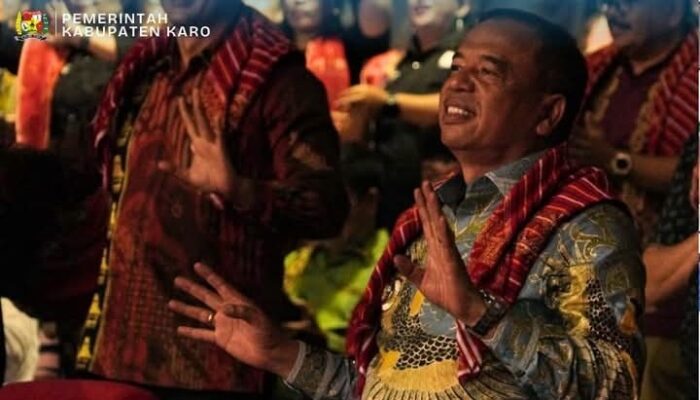 Bupati Karo Ajak Masyarakat Lestarikan Budaya, Panggung Budaya Karo Semarakkan PRSU 2026