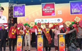 Menteri Koperasi RI Resmi Buka Festival Bunga dan Buah 2026 di Karo, Siap Didorong Menjadi Event Bertaraf Internasional