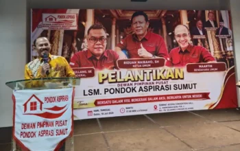 DPP Pondok Aspirasi Sumut Resmi Dilantik, Riduan Naibaho Nahkodai Organisasi, iNewsRakyat Sampaikan Ucapan Selamat