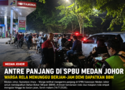 BBM Langka di Medan, Warga Antre Berjam-jam hingga Larut Malam Demi Isi Tangki