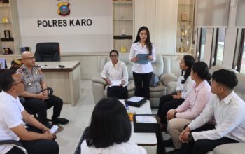 Gereja dan Yayasan Wesley Kabanjahe Berikan Penghargaan kepada Polres Karo atas Komitmen Lindungi Anak dan Perempuan