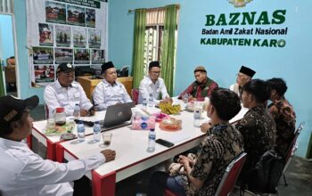 Mahasiswa KKN UINSU 2026 Jalin Kolaborasi dengan BAZNAS Karo, Siapkan Program Pengabdian untuk Desa Kebayaken