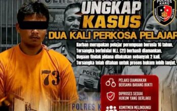 “Berita Polres Karo “Dua Kali Perkosa Pelajar, Satres PPAPPO Polres Karo Ringkus Pemuda”