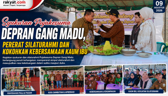 Syukuran Pujakesuma Depran Gang Madu, Pererat Silaturahmi dan Kokohkan Kebersamaan Kaum Ibu