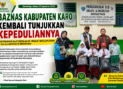 BAZNAS Kabupaten Karo Kembali Tunjukkan Kepedulian, Salurkan Bantuan Alat Sekolah kepada Siswa SD di Berastagi