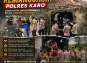 OPERASI KEMANUSIAAN POLRES KARO